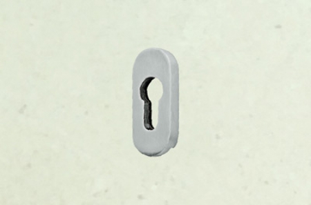 Cylinder hole escutcheon
